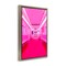 Stupell Industries Futuristic Pink Tone Subway Floating Frame, design by LISH Creative